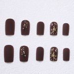 Luxury Coffee Melard Nails